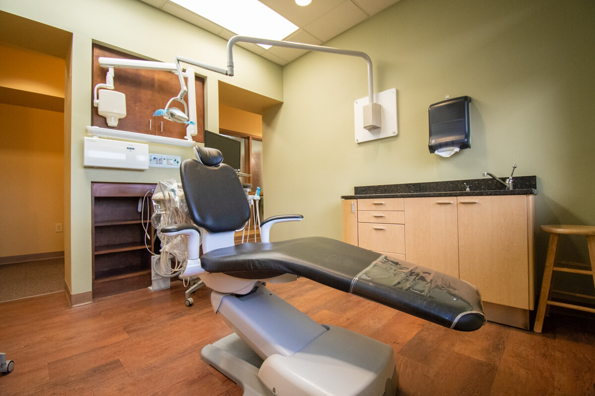 Dental Chair and Exam Room