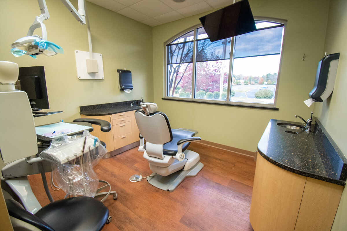 Dental Chair and Exam Room