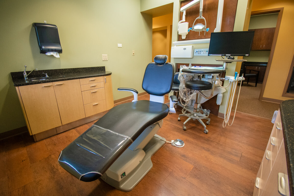 Dental Chair and Exam Room