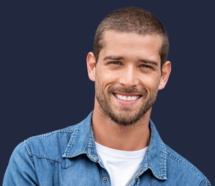 Smiling little rock invisalign patient